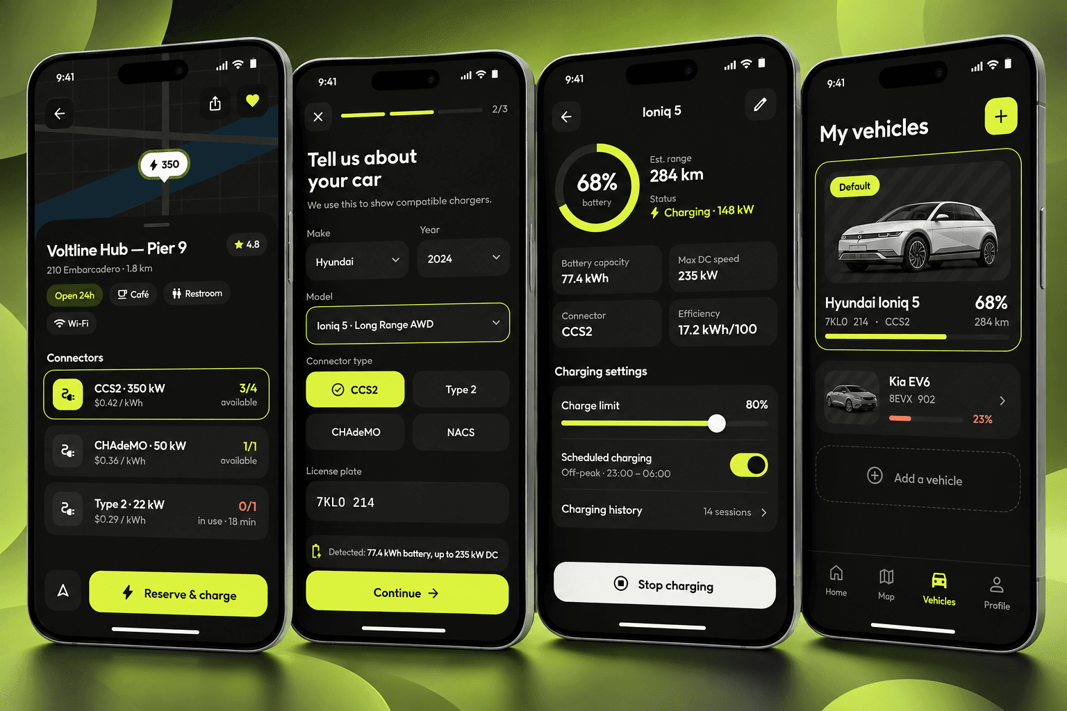 EV Charging Station App